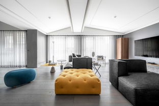 大連200平現代風二手房改造 光客廳就驚艷無比！室內外一體化裝飾設計施工全解析